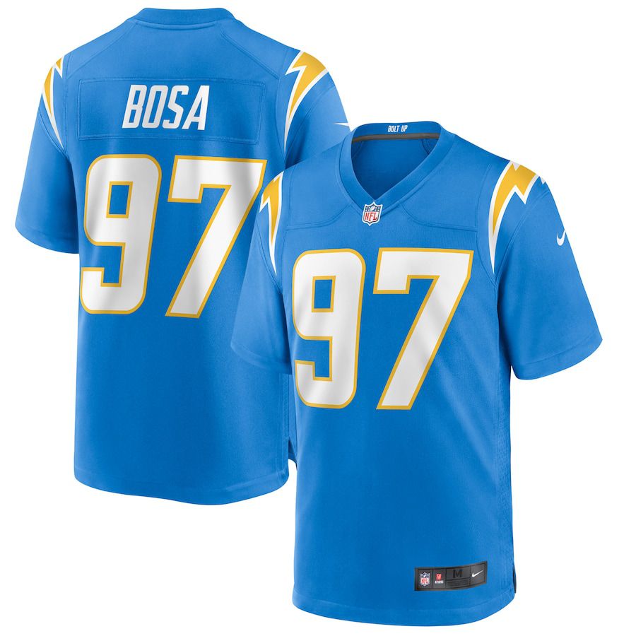 Men Los Angeles Chargers #97 Joey Bosa Nike Powder Blue Game NFL Jersey->los angeles chargers->NFL Jersey